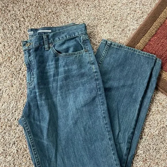 Urban Pipeline Straight relaxed Blue Jeans y2k 100% cotton 36 x 32 - Picture 1 of 5